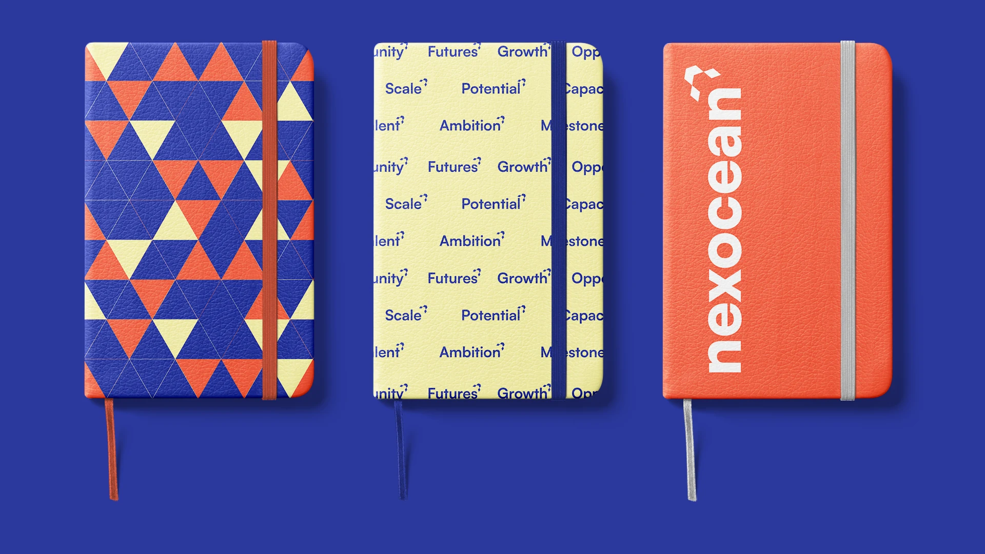 NexOcean patterned notebooks